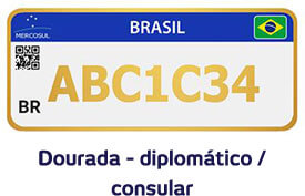 Dourada - diplomático / consular